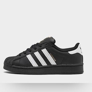 NWT adidas Superstar Athletic Shoe - Big Kid - Black / White
